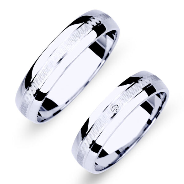 Pavlovski wedding rings, design 4