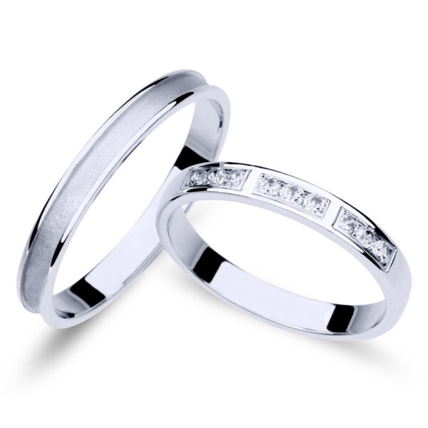 Pavlovski wedding rings, design 7