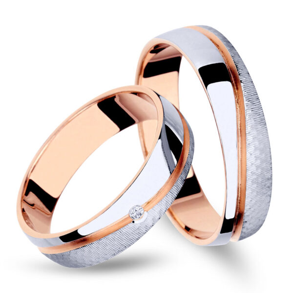 Pavlovski wedding rings, design 6