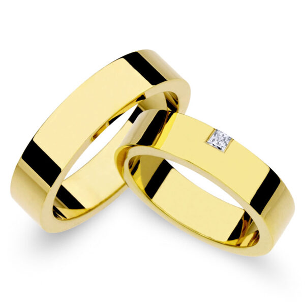 Pavlovski wedding rings, design 5